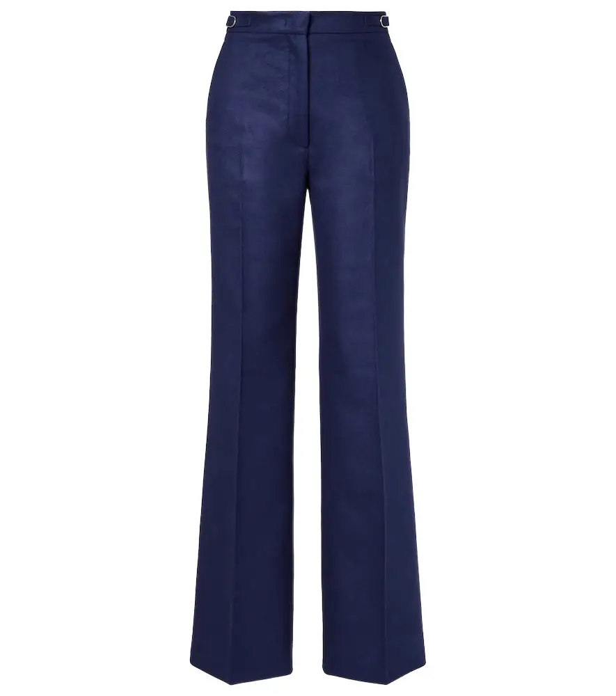 Gabriela Hearst Vesta silk flared pants