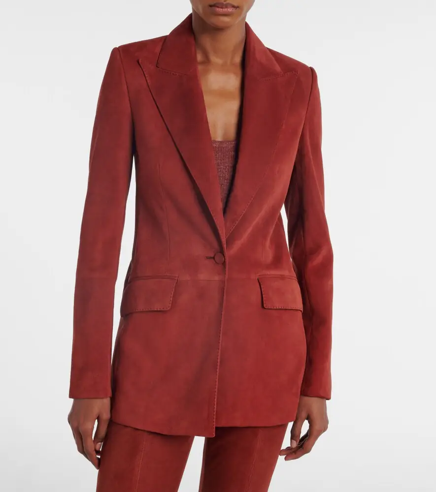 Gabriela Hearst Leiva suede blazer | Thumbnail 3