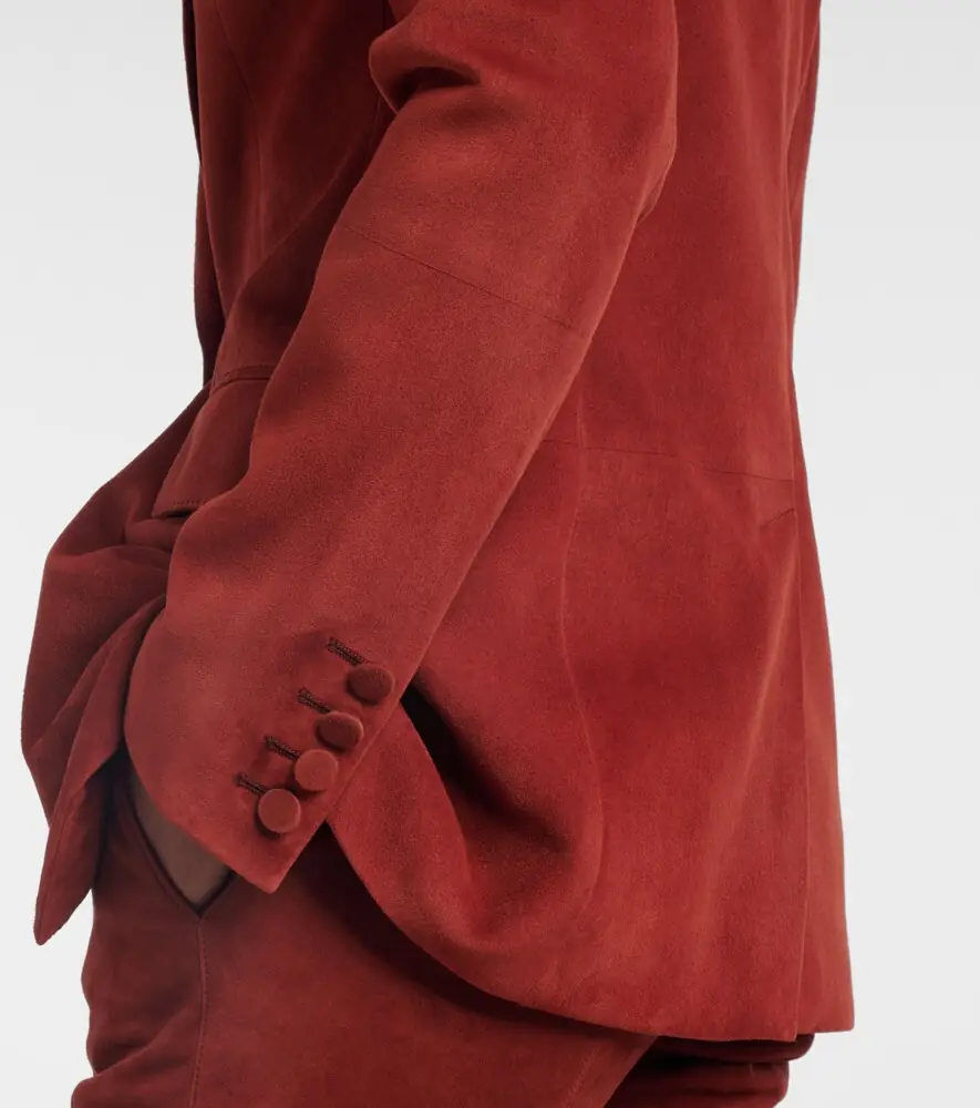 Gabriela Hearst Leiva suede blazer | Thumbnail 4