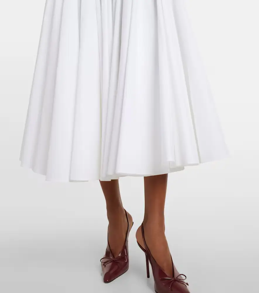 Jacquemus Triana cotton poplin midi dress | Thumbnail 2