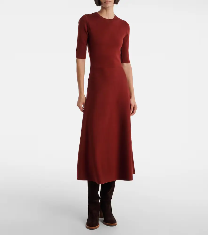 Gabriela Hearst Wool, cashmere, and silk maxi dress | Thumbnail 4 Gabriela Hearst Wool, cashmere, and silk maxi dress | Thumbnail 4