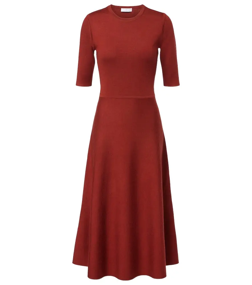 Gabriela Hearst Wool, cashmere, and silk maxi dress