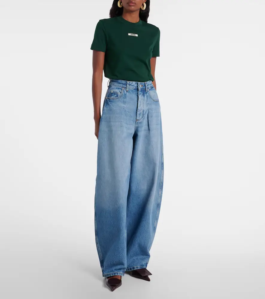 Jacquemus Ovalo De-Nîmes barrel-leg jeans | Thumbnail 4 Jacquemus Ovalo De-Nîmes barrel-leg jeans | Thumbnail 4