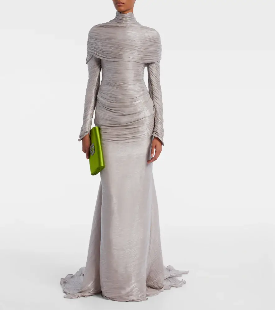 Marmar Halim Ruched gown | Thumbnail 4 Marmar Halim Ruched gown | Thumbnail 4