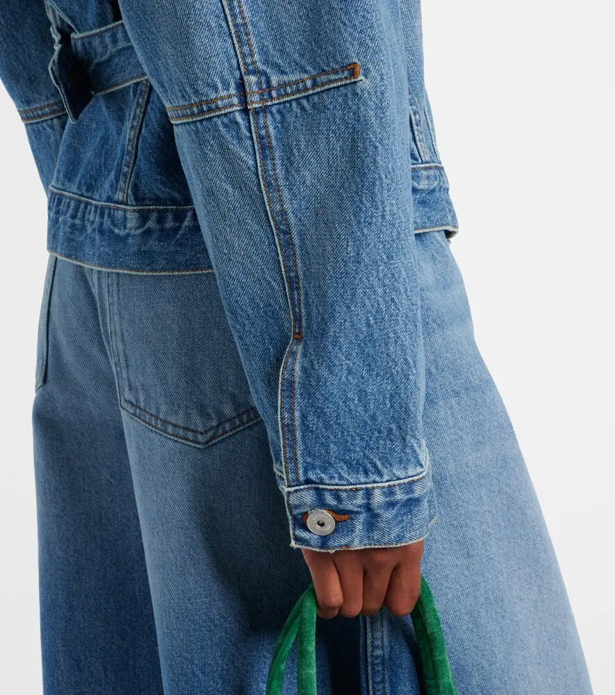 Jacquemus Cropped denim jacket | Thumbnail 5 Jacquemus Cropped denim jacket | Thumbnail 5