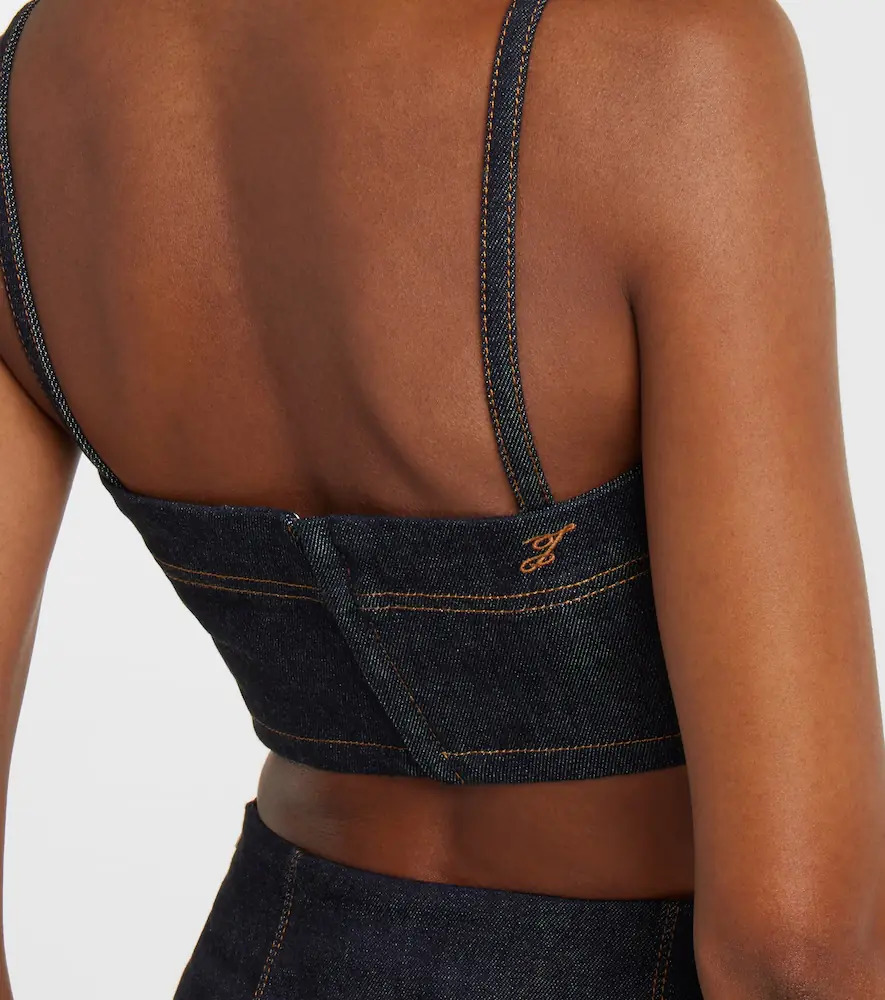 Jacquemus Bisou De-Nîmes denim bra top | Thumbnail 4 Jacquemus Bisou De-Nîmes denim bra top | Thumbnail 4