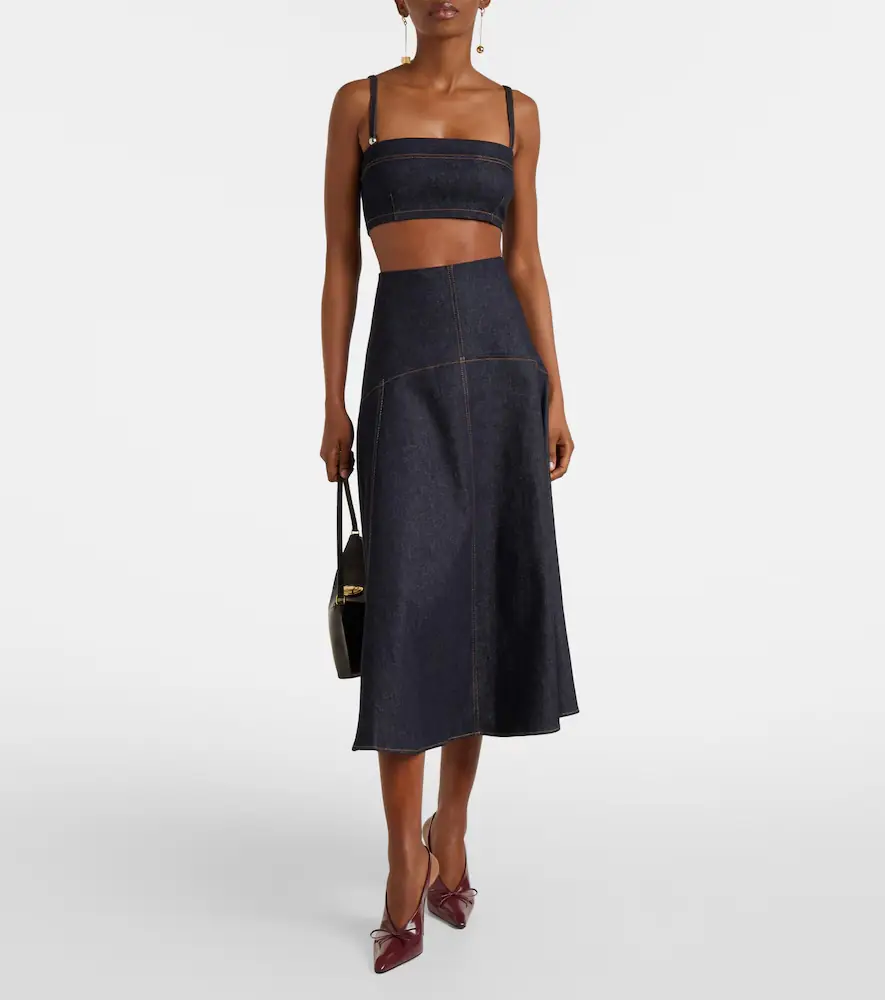 Jacquemus Bisou De-Nîmes denim bra top | Thumbnail 5 Jacquemus Bisou De-Nîmes denim bra top | Thumbnail 5