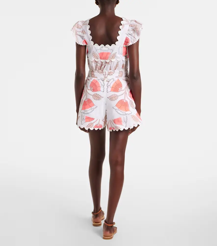 JULIET DUNN Floral cotton shorts | Thumbnail 2 JULIET DUNN Floral cotton shorts | Thumbnail 2