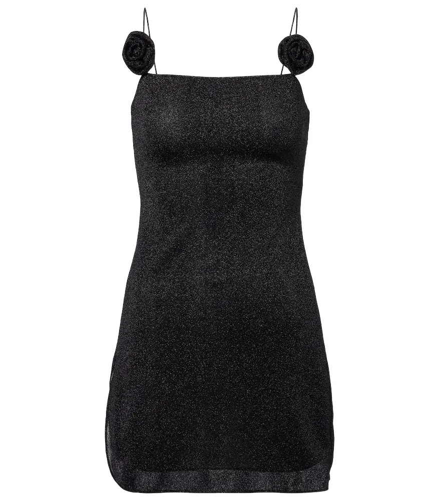 Oséree Oséree Lumière floral-appliqué minidress | Image 1 Oséree Oséree Lumière floral-appliqué minidress | Image 1