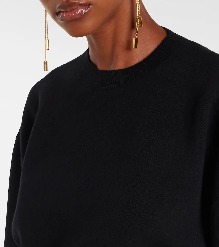 Tom Ford Cropped wool and cashmere-blend sweater | Thumbnail 4 Tom Ford Cropped wool and cashmere-blend sweater | Thumbnail 4