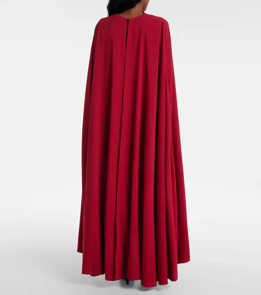 Roksanda Neolitsea caped crêpe cocktail dress | Thumbnail 2 Roksanda Neolitsea caped crêpe cocktail dress | Thumbnail 2