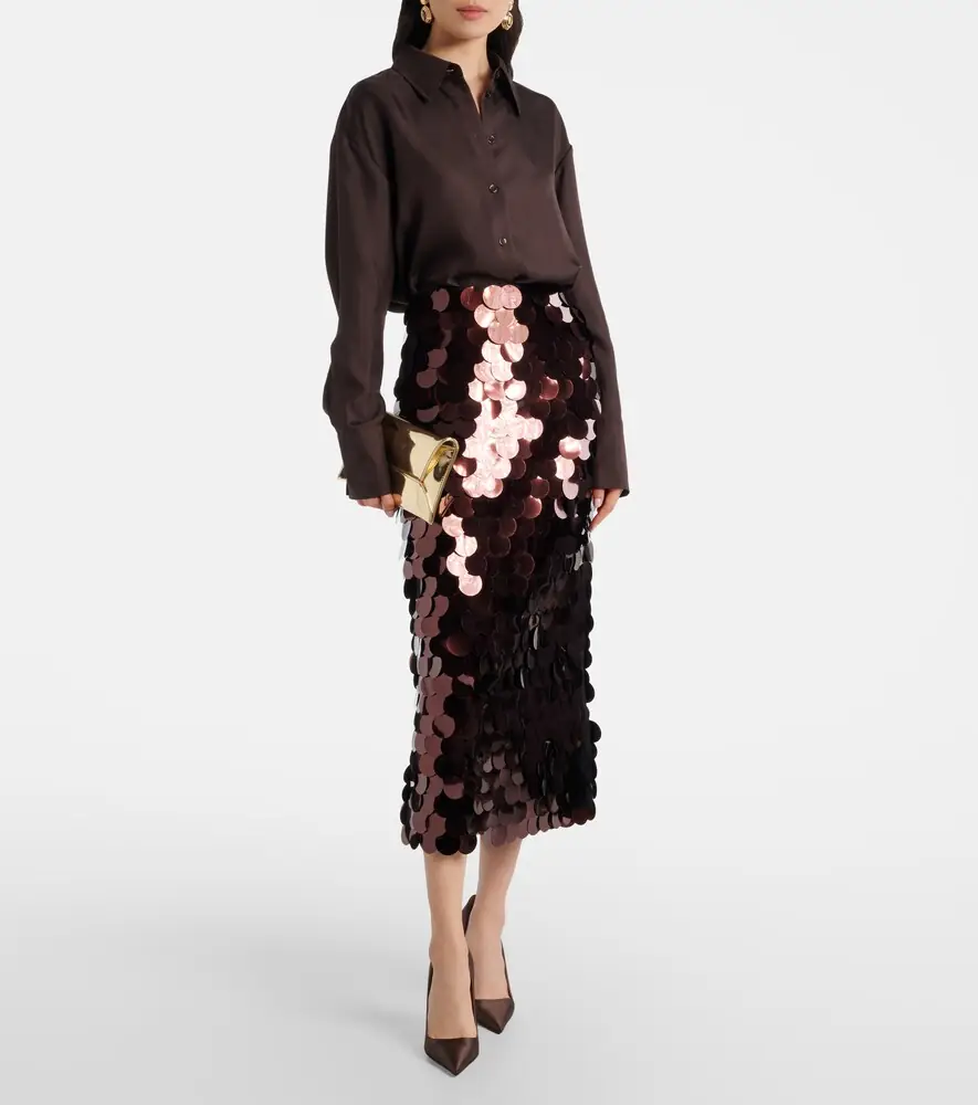 Roksanda Sequined midi skirt | Thumbnail 3 Roksanda Sequined midi skirt | Thumbnail 3