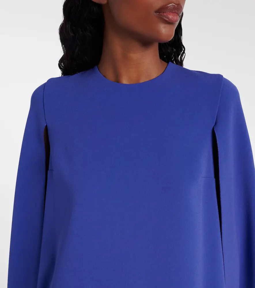 Roksanda Twiggy caped crêpe cocktail dress | Thumbnail 5 Roksanda Twiggy caped crêpe cocktail dress | Thumbnail 5