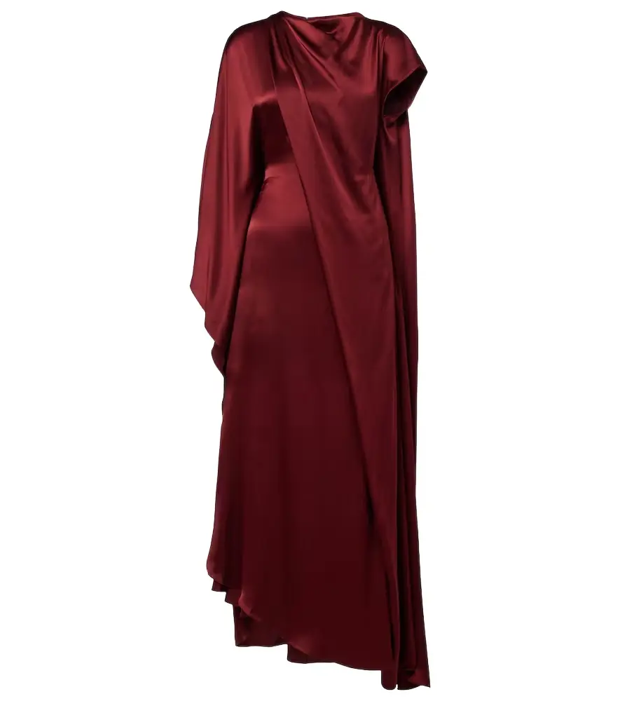 Roksanda Hiba caped silk gown | Image 1 Roksanda Hiba caped silk gown | Image 1