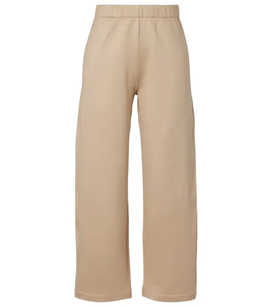 Max Mara Filovia silk and cotton wide-leg pants