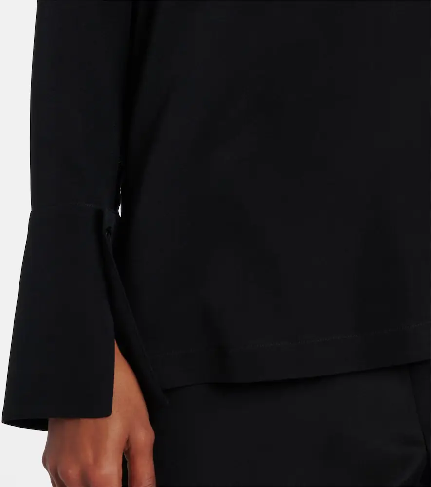 Max Mara Dover silk-blend cady blouse | Thumbnail 5 Max Mara Dover silk-blend cady blouse | Thumbnail 5