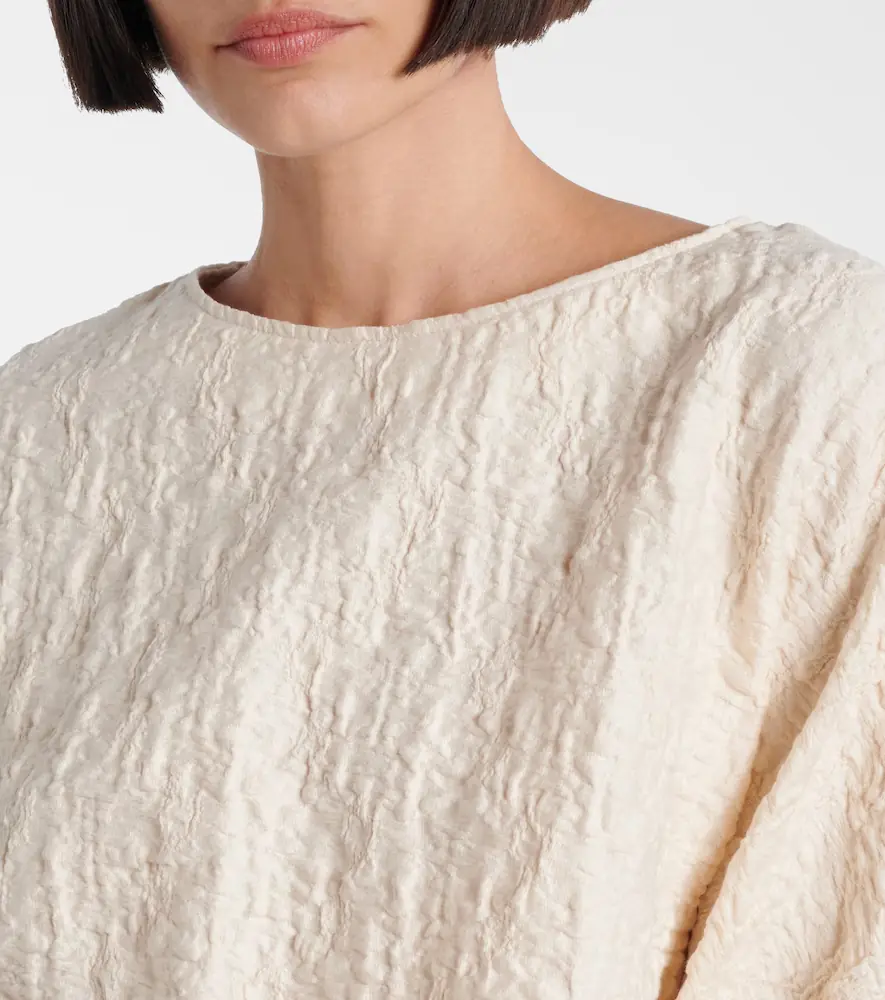 Max Mara Pepaia cotton-blend jersey top | Thumbnail 2 Max Mara Pepaia cotton-blend jersey top | Thumbnail 2