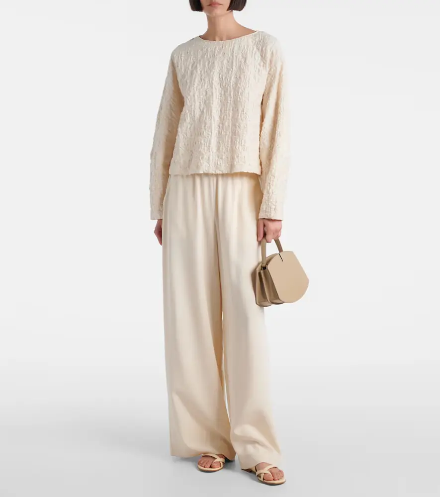 Max Mara Pepaia cotton-blend jersey top | Thumbnail 4 Max Mara Pepaia cotton-blend jersey top | Thumbnail 4