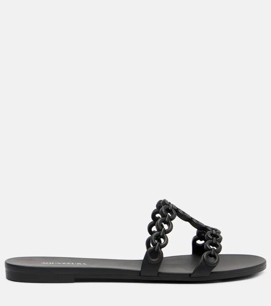 Aquazzura Infinity Chain Jelly sandals | Thumbnail 2
