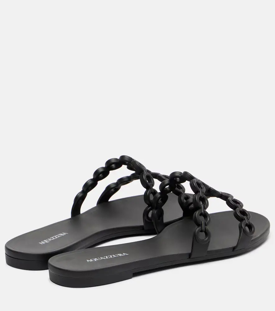 Aquazzura Infinity Chain Jelly sandals | Thumbnail 3
