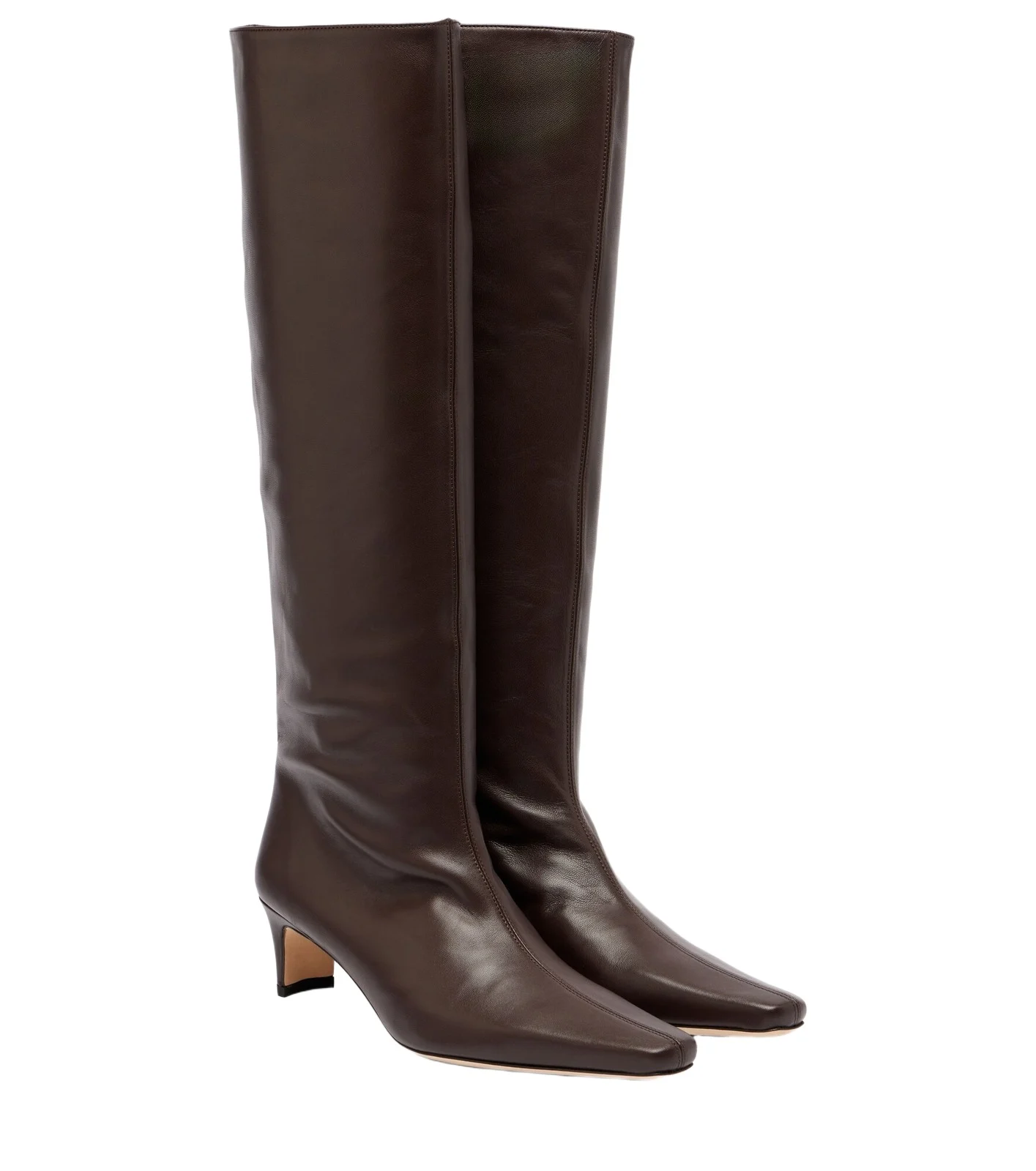 Wally 55 leather knee-high boots Wally 55 leather knee-high boots
