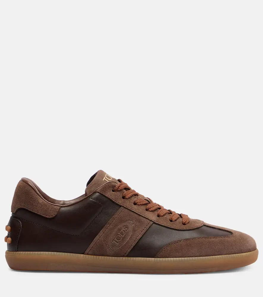 Tod's Tabs suede and leather sneakers | Thumbnail 3