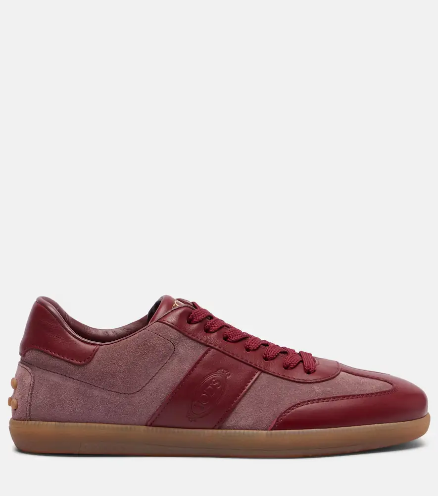 Tod's Tabs leather and suede sneakers | Thumbnail 4