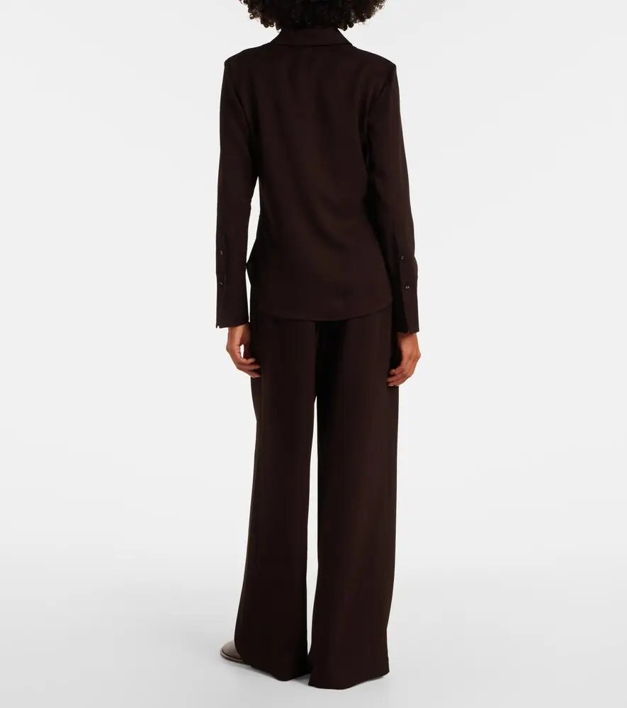 Proenza Schouler White Label Maddi twill shirt | Thumbnail 2 Proenza Schouler White Label Maddi twill shirt | Thumbnail 2