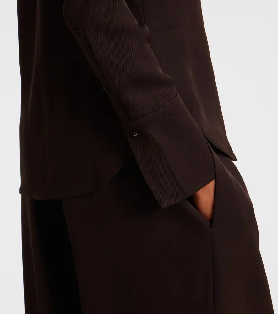 Proenza Schouler White Label Maddi twill shirt | Thumbnail 6 Proenza Schouler White Label Maddi twill shirt | Thumbnail 6