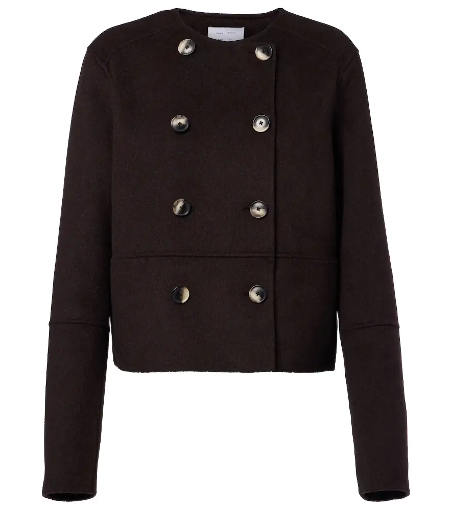 Proenza Schouler White Label Courtney wool-blend jacket | Image 1 Proenza Schouler White Label Courtney wool-blend jacket | Image 1