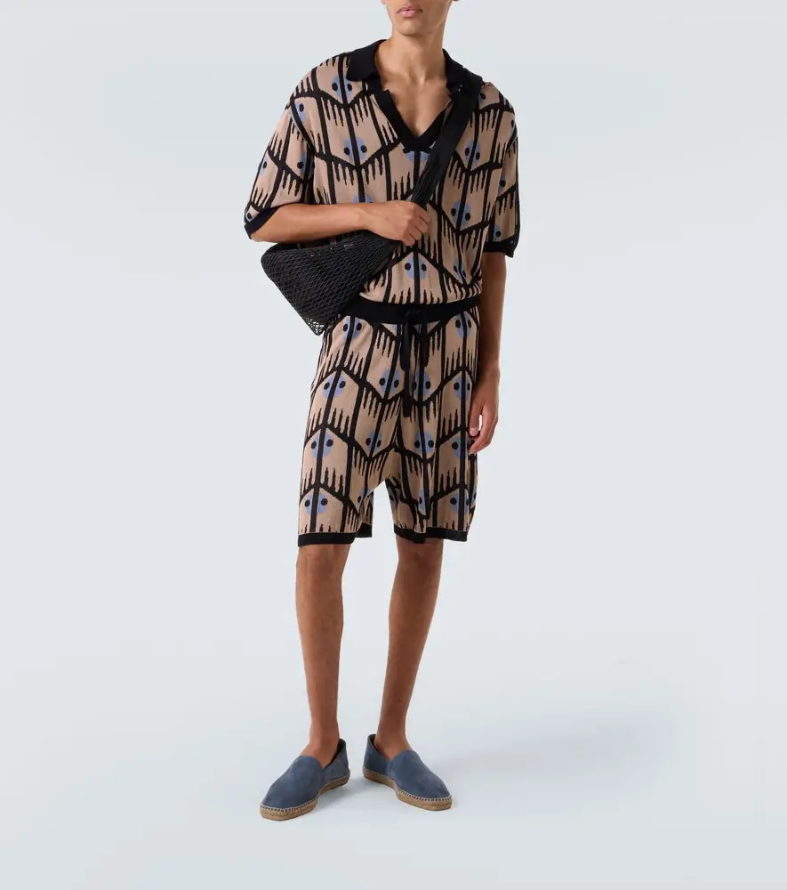 Commas Jacquard shorts | Thumbnail 4