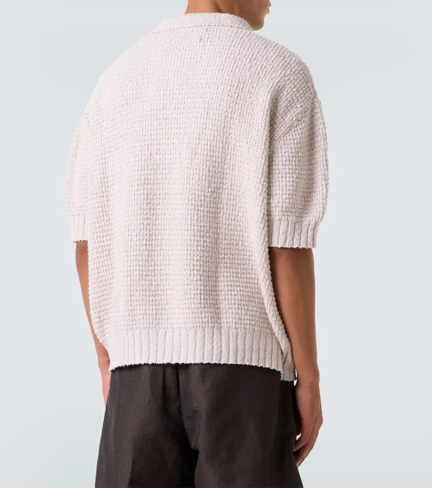 Commas Knitted cotton polo shirt | Thumbnail 3