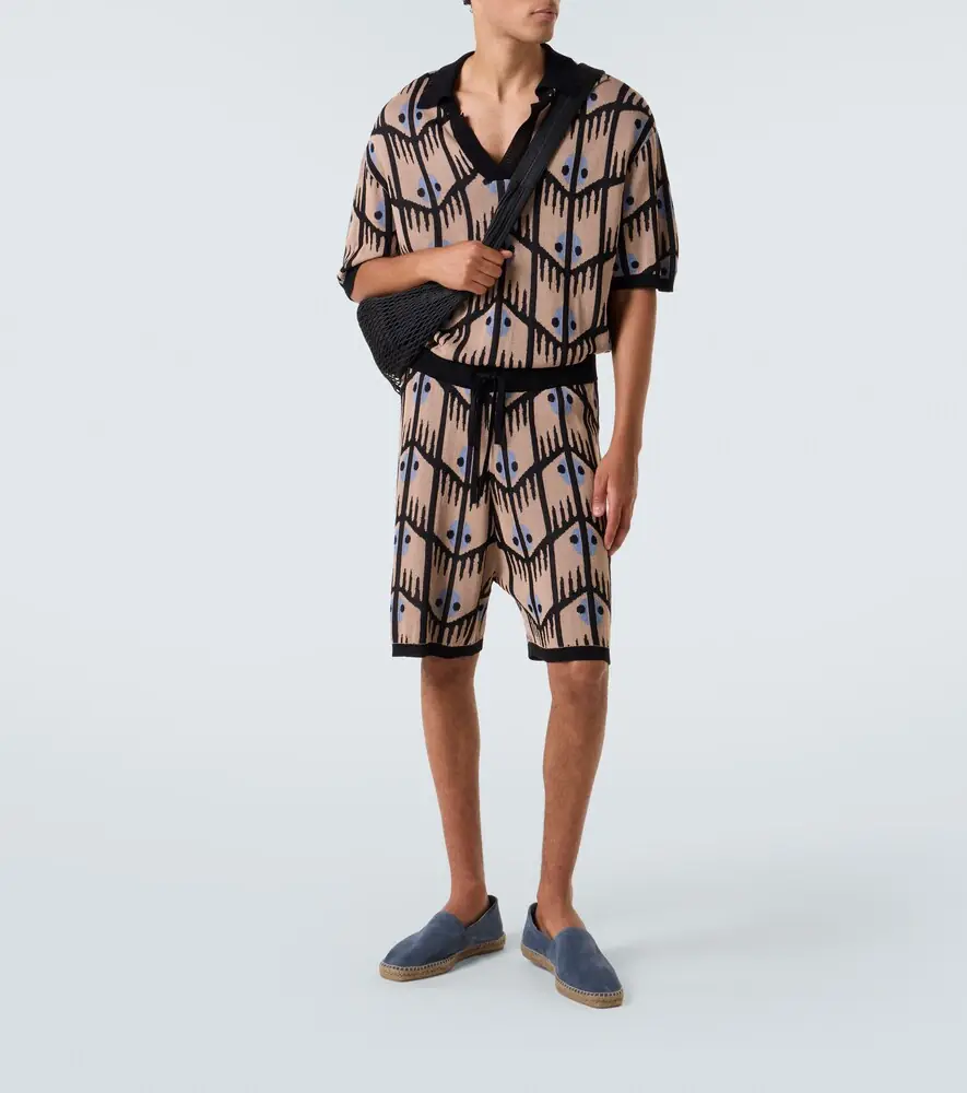Commas Jacquard polo shirt | Thumbnail 4