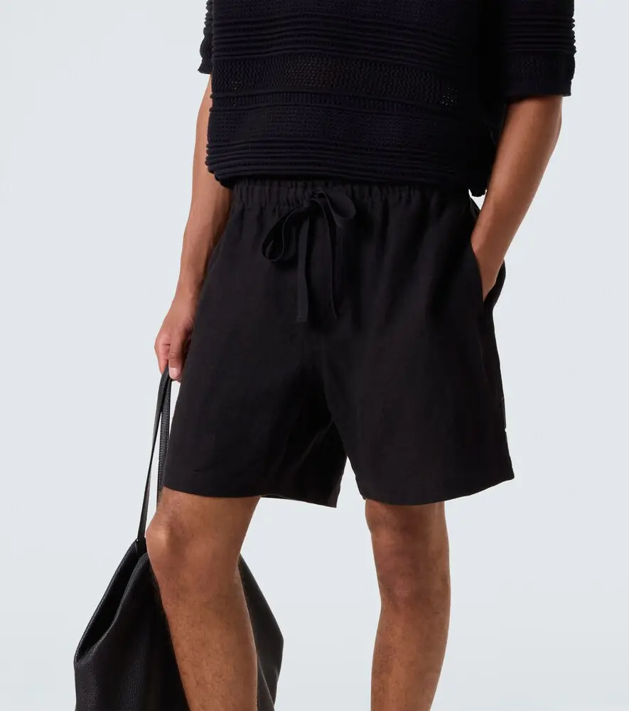 Commas Linen shorts | Thumbnail 4
