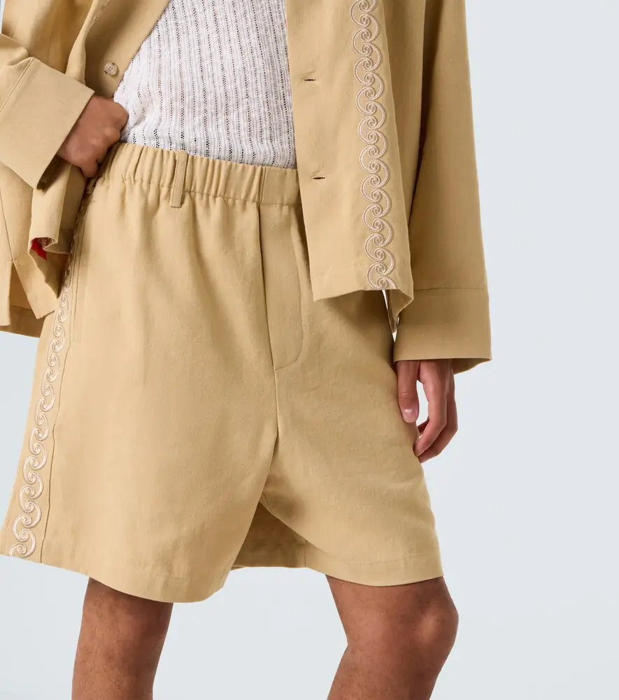 Commas Embroidered shorts | Thumbnail 4 Commas Embroidered shorts | Thumbnail 4
