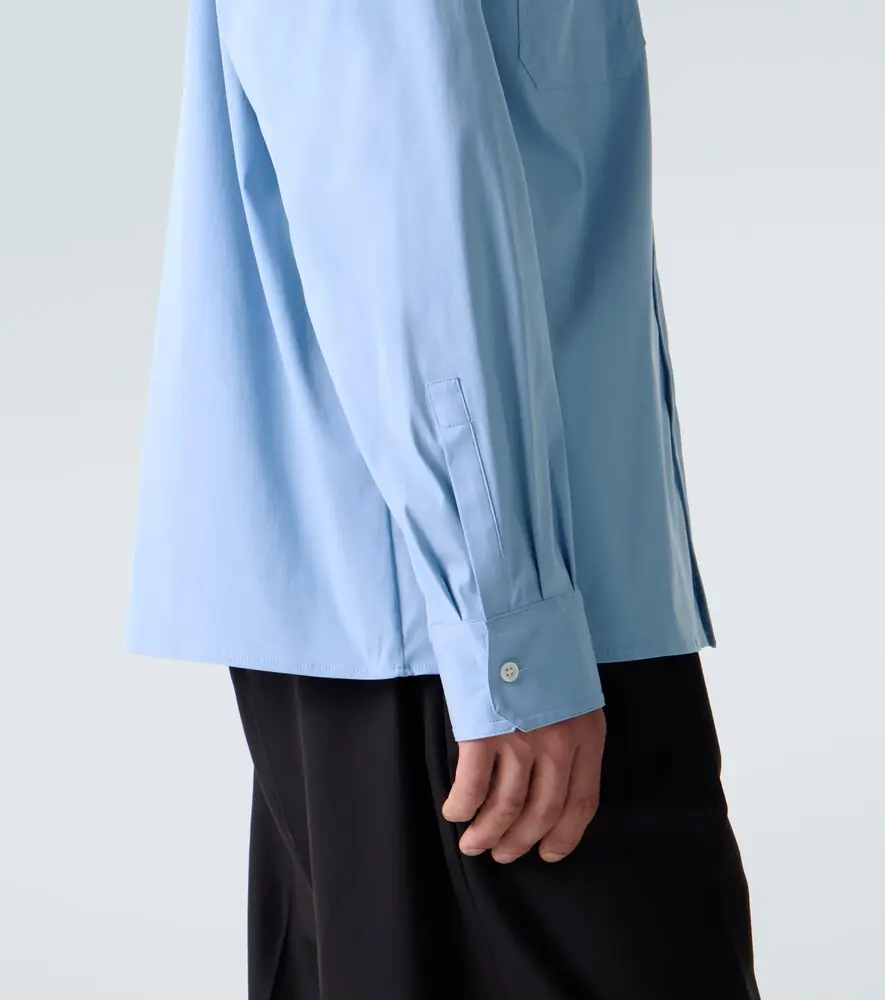 Plan C Cotton-blend poplin shirt | Thumbnail 4 Plan C Cotton-blend poplin shirt | Thumbnail 4