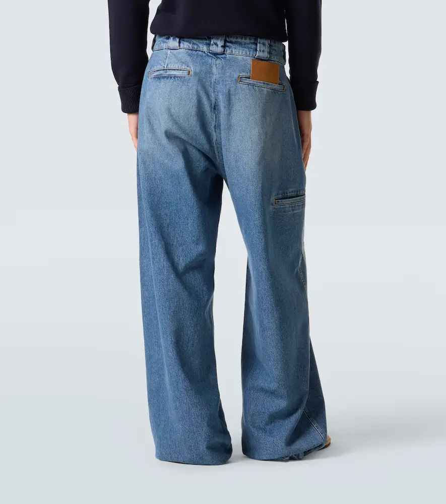 Plan C Faded wide-leg jeans | Thumbnail 2 Plan C Faded wide-leg jeans | Thumbnail 2