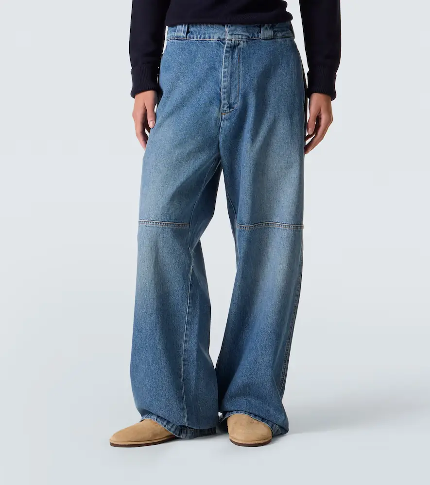 Plan C Faded wide-leg jeans | Thumbnail 4 Plan C Faded wide-leg jeans | Thumbnail 4