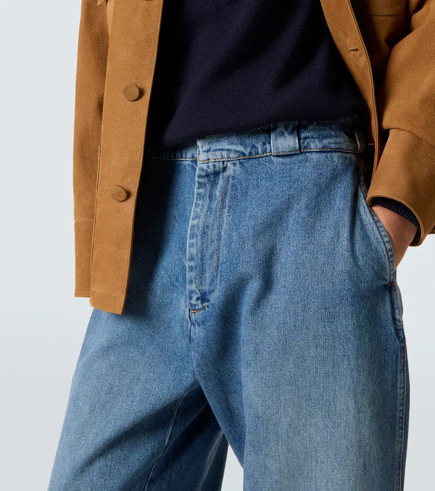 Plan C Faded wide-leg jeans | Thumbnail 5 Plan C Faded wide-leg jeans | Thumbnail 5