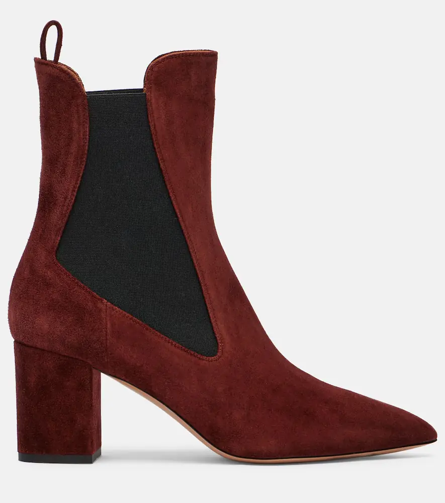 Paris Texas Anja 70 suede ankle boots | Thumbnail 2 Paris Texas Anja 70 suede ankle boots | Thumbnail 2