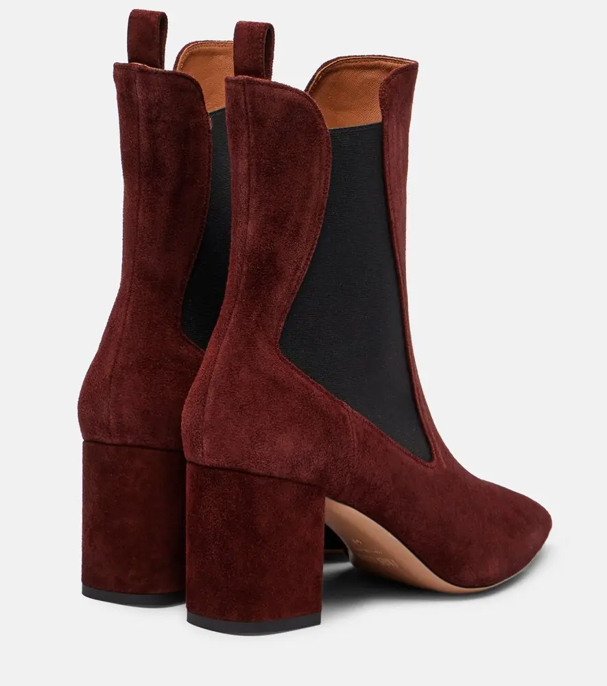 Paris Texas Anja 70 suede ankle boots | Thumbnail 3 Paris Texas Anja 70 suede ankle boots | Thumbnail 3