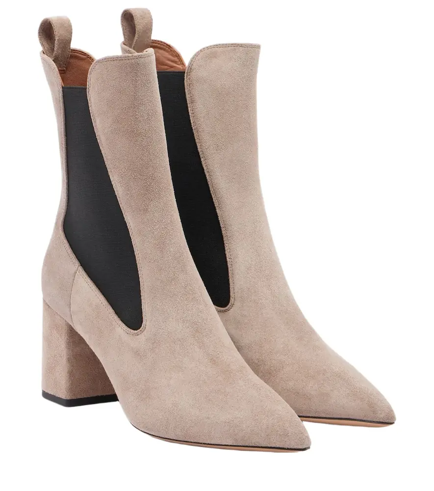 Paris Texas Anja 70 suede ankle boots