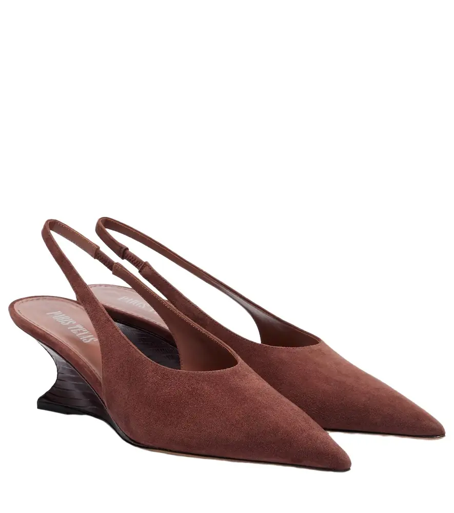 Paris Texas Nina 50 suede wedges
