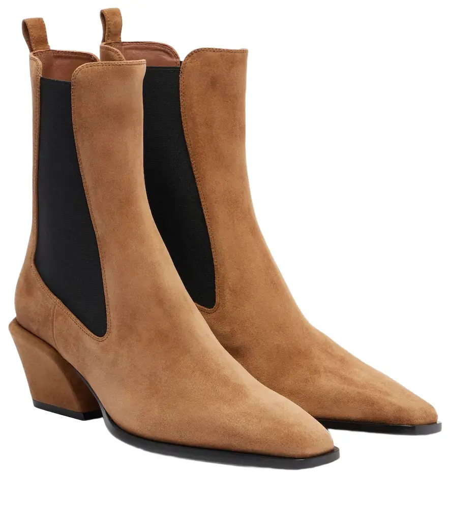 Paris Texas Bettina 50 suede ankle boots