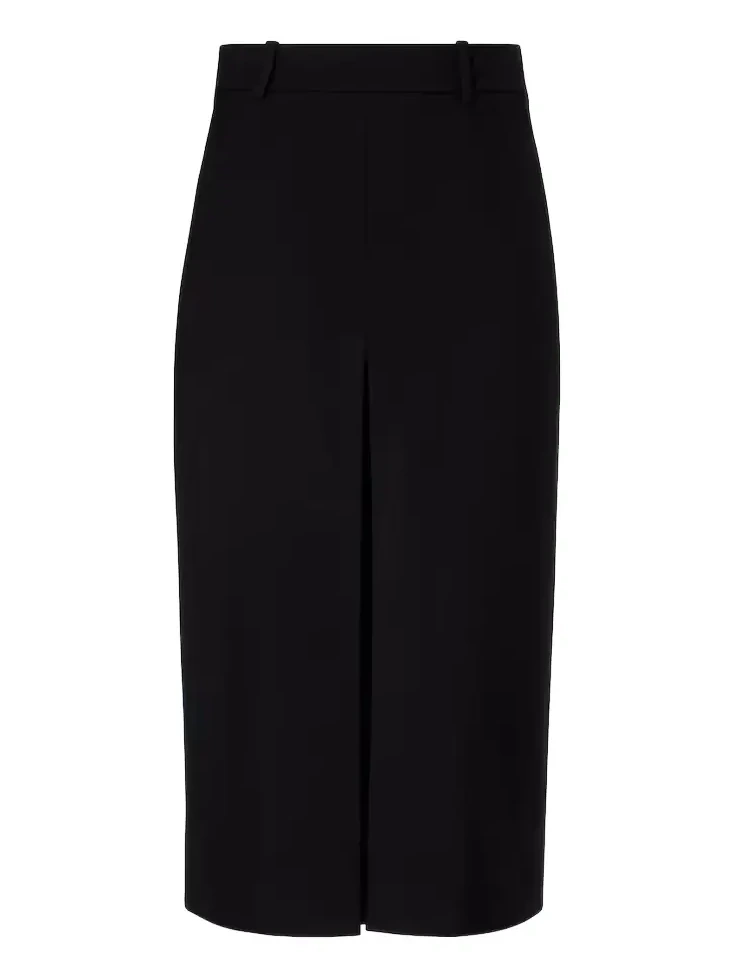Mid-rise wool culottes Mid-rise wool culottes