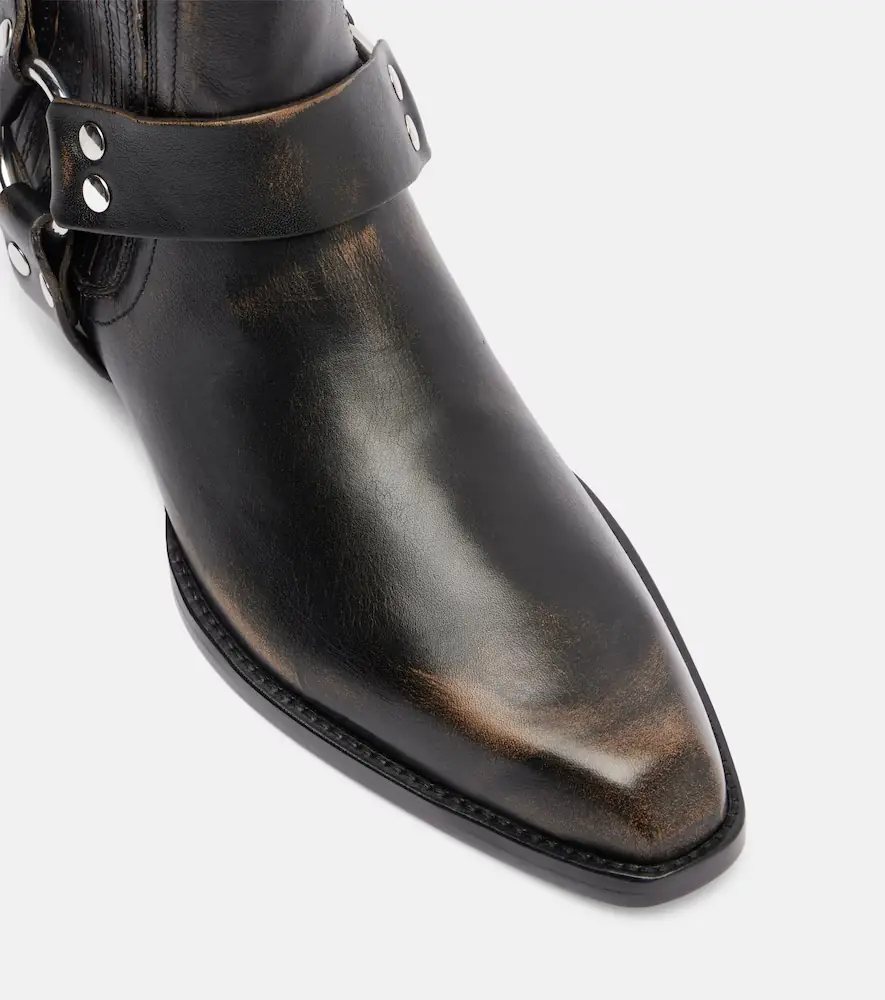Paris Texas Helena leather biker boots | Thumbnail 3