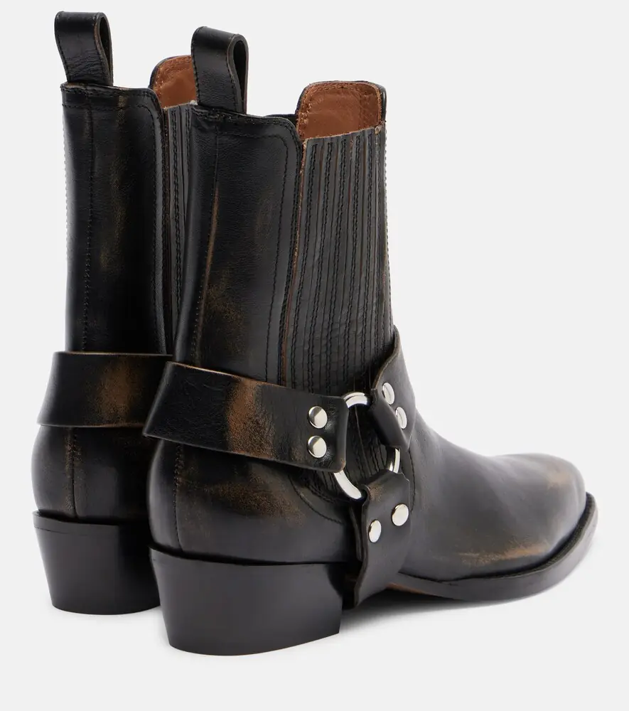 Paris Texas Helena leather biker boots | Thumbnail 4
