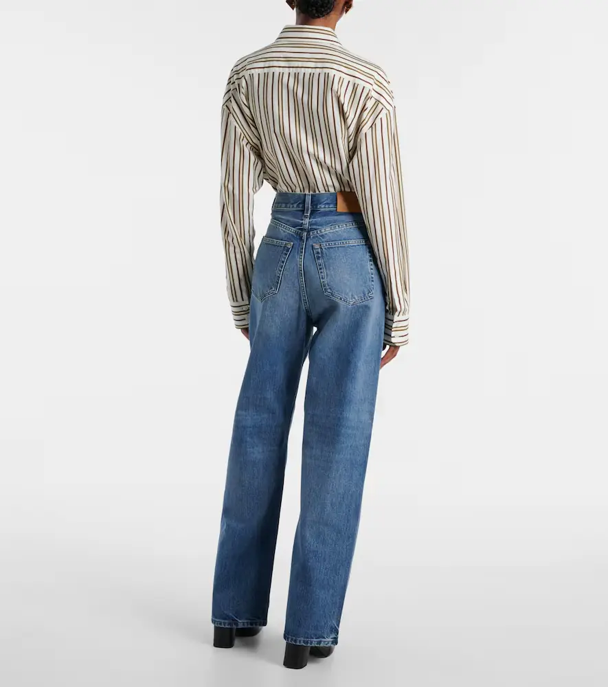 Saint Laurent V-Waist wide-leg jeans | Thumbnail 5
