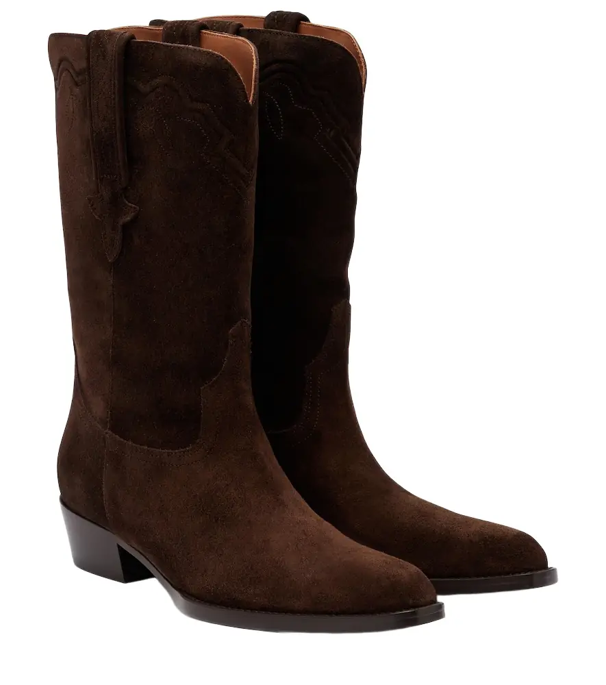 Paris Texas Hilda 35 suede cowboy boots | Image 1 Paris Texas Hilda 35 suede cowboy boots | Image 1