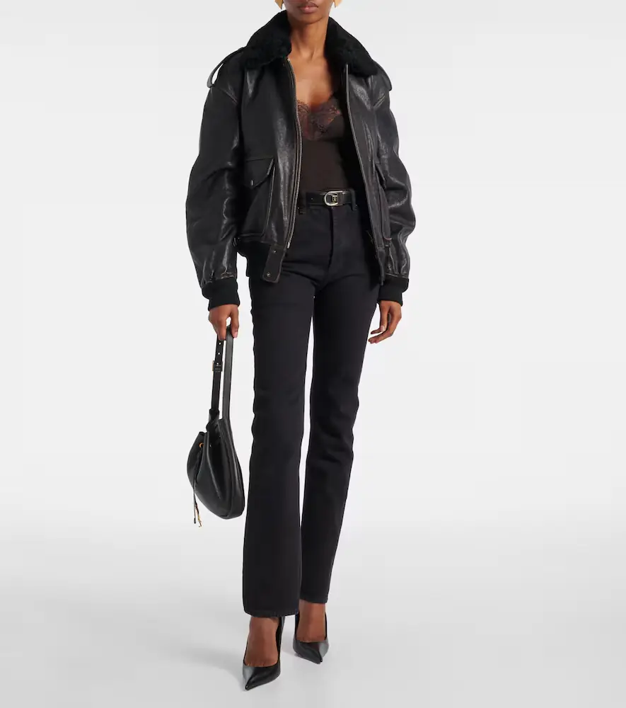Saint Laurent 90s high-rise flared jeans | Thumbnail 2 Saint Laurent 90s high-rise flared jeans | Thumbnail 2